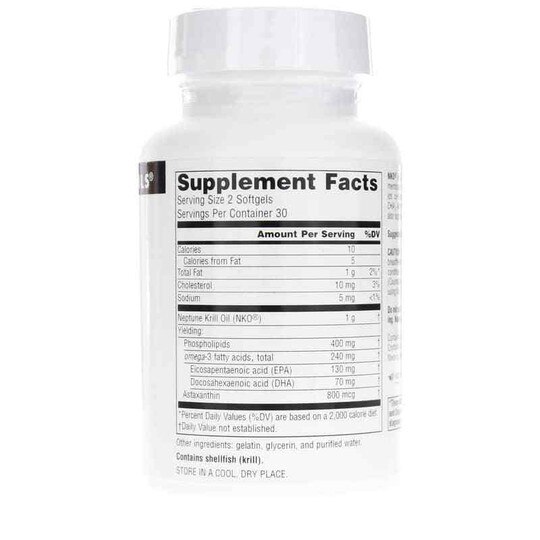 NKO Neptune Krill Oil 500 Mg, SNN